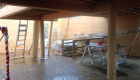 Second floor system in place.