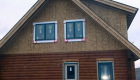 Installation of windows and doors.