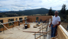 Log walls completed.