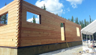 Logs walls completed.