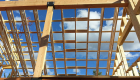 Roof framing.