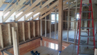 Second floor done, preparing for staircase.